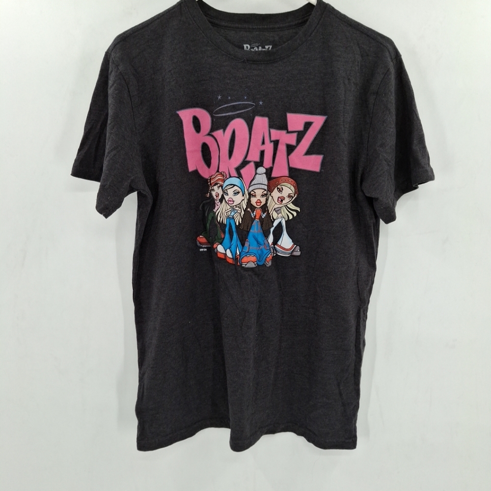 Bratz Dolls Graphic Charcoal Gray T-Shirt  Size‎ Large